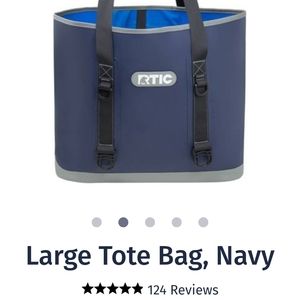 RTIC TOTE BAG NAVY